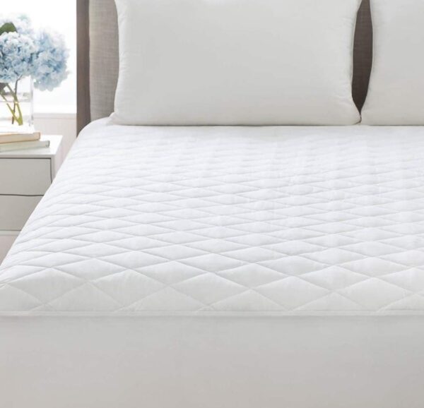 Quilted Mattress Protector – Soft & Breathable, Hypoallergenic, Water-Resistant, Deep-Fitted Skirt, Machine Washable – Single, Double, 4FT, King & Super King